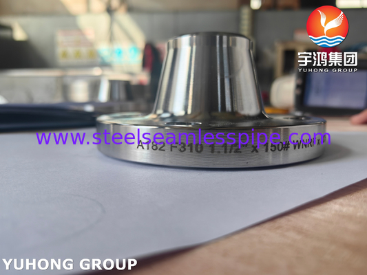 ASTM A182 F310 Thép không gỉ WNRF Flange ASME B16.5 Phân thép rèn