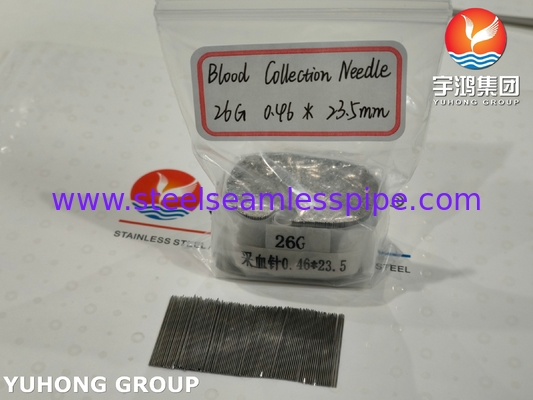 26G ống kim thu máu y tế, 3 mũi lancet cứng, 0.46*23.5mm