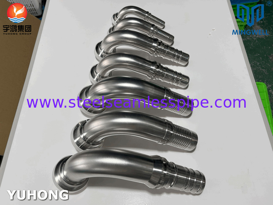 Ống ống thép không gỉ 90 ° SAE Flange SS316L Cho ứng dụng nối ống ống ống
