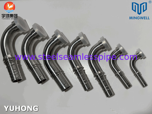 Ống ống thép không gỉ 90 ° SAE Flange SS316L Cho ứng dụng nối ống ống ống