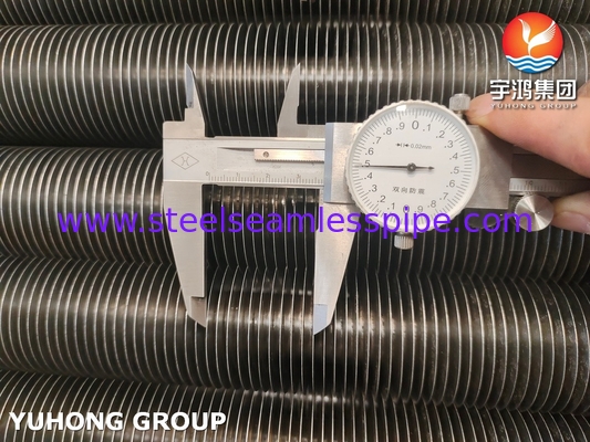 ASME SA179 Hạt nhôm 1060 ống nhúng vây loại G cho máy ngưng tụ, hệ thống làm mát