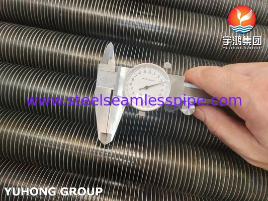 ASME SA179 Hạt nhôm 1060 ống nhúng vây loại G cho máy ngưng tụ, hệ thống làm mát