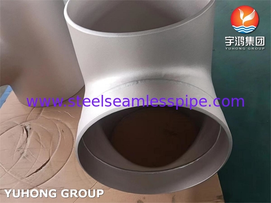 ASTM B466 C70600 Vàng Nickel hợp kim ống gắn, Buttweld CuNi 90/10 Equal Tee