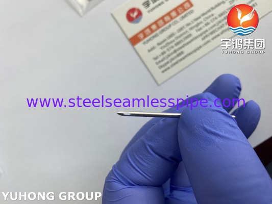 Rustless Steel Back-Eye Needle Tube, ISO9626 AV Fistula Needle cho Phân thận
