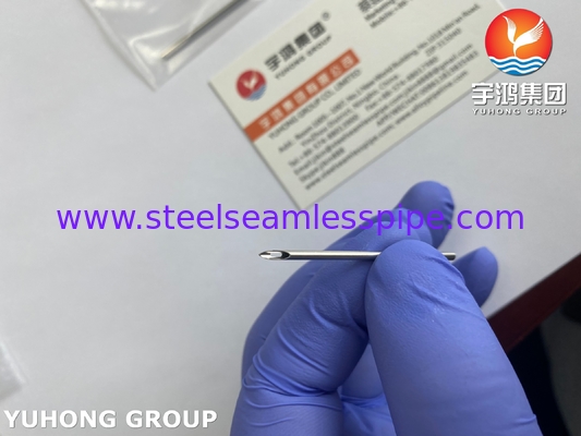 Rustless Steel Back-Eye Needle Tube, ISO9626 AV Fistula Needle cho Phân thận