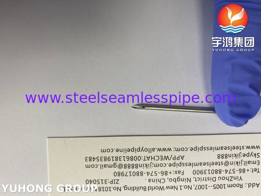 Rustless Steel Back-Eye Needle Tube, ISO9626 AV Fistula Needle cho Phân thận