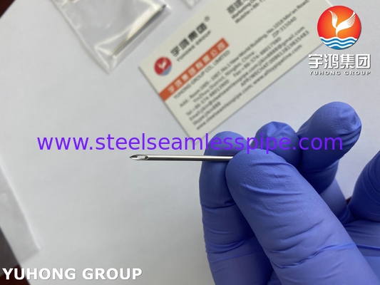 Rustless Steel Back-Eye Needle Tube, ISO9626 AV Fistula Needle cho Phân thận