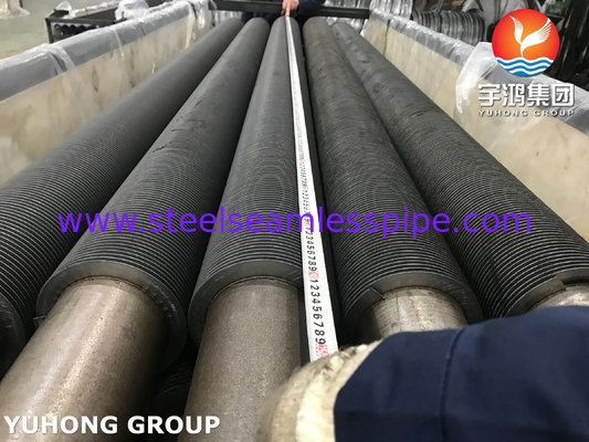 ASTM A213 T9 Lớp thép HFW Fin Tube cho tình huống áp suất cao của máy tiết kiệm