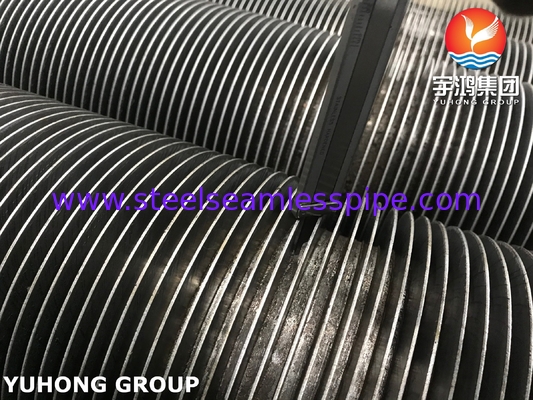 ASTM A213 T9 Lớp thép HFW Fin Tube cho tình huống áp suất cao của máy tiết kiệm