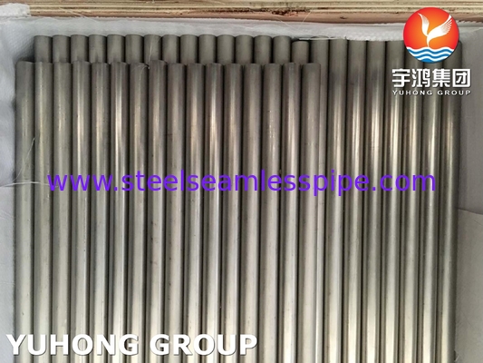 ASME SB338 Gr.7 Tinh ống Ti-Pd 0.2 được chứng nhận cho hóa chất biển
