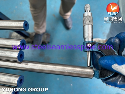 ASTM A249 TP316L ống thép không gỉ hàn cho máy trao đổi nhiệt