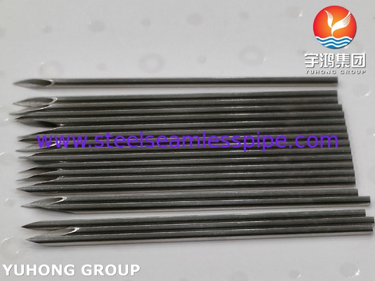 ống kim tiêm thép không gỉ, ISO9626 SUS304, 16G kim thú y cho chăm sóc động vật