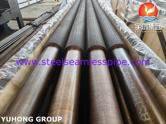 ASTM A335 P22 ống không may bằng thép hợp kim với 11-13CR HFW Fin Tube cho cuộn dây chuyền truyền