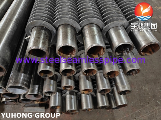 ASTM A335 P22 ống không may bằng thép hợp kim với 11-13CR HFW Fin Tube cho cuộn dây chuyền truyền