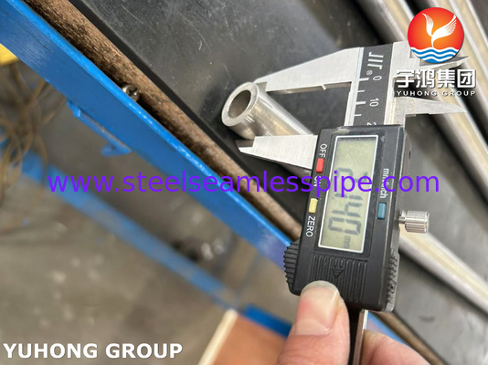 ASTM B163 N04400 ống liền mạch bằng thép hợp kim trong máy ngưng tụ và trao đổi nhiệt