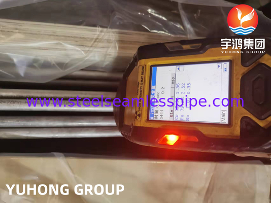 ASME SA213 TP444 ống trao đổi nhiệt thép không gỉ