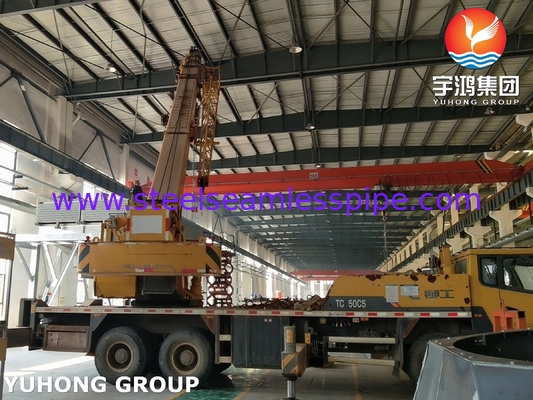 Air Blast Type Horizontal Air Cooled Heat Exchanger Embedded G Fin Tube API 661 ASME VIII Div.1, ISO 13706