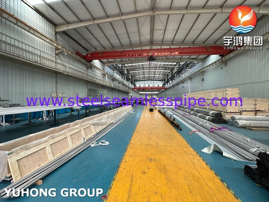 Đường ống trao đổi nhiệt ống hàn thép không gỉ ASME SA249 TP316L