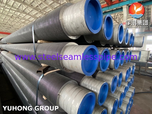 ASTM A312 TP347H High Frequency Spiral Welding Fin Tube cho nồi hơi khí thải