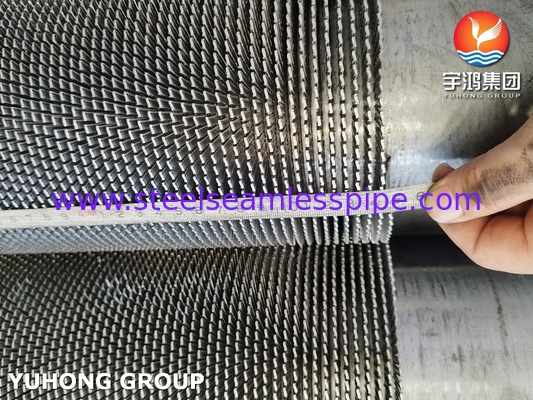 ASTM A312 TP304H ống vây rắn để trao đổi nhiệt và làm mát lò phản ứng