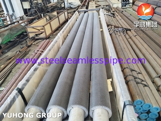 ASTM A312 TP304H ống vây rắn để trao đổi nhiệt và làm mát lò phản ứng