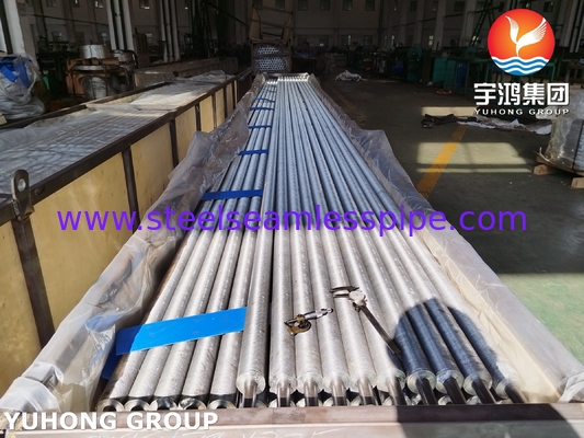 ASTM A213 T5 ống nhúng loại G Fin cho các máy bay bốc hơi tụ
