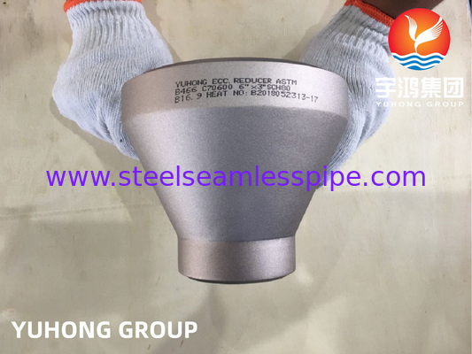ASTM B466 C70600 Đồng hợp kim phù hợp với máy giảm tâm B16.9 cho hệ thống làm mát
