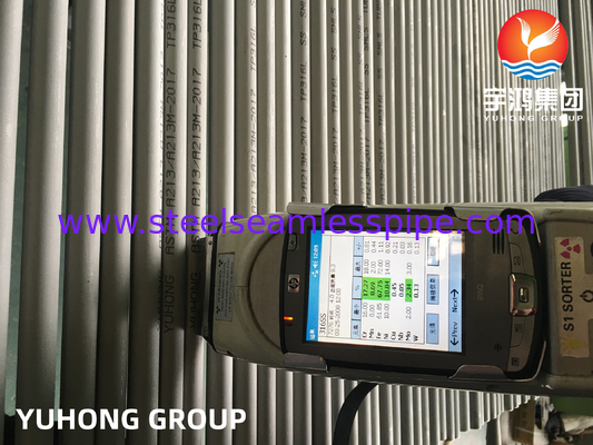 ASTM A213 TP316L Bụi không may thép không gỉ cho bể lưu trữ và nhà máy lọc dầu