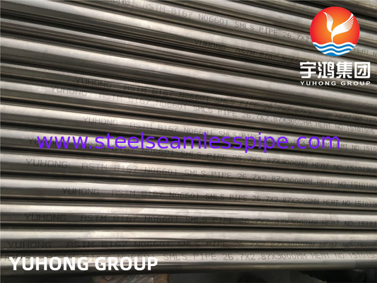 ASTM B167 Inconel 690 N06690 ống liền mạch cho chuyển nhiệt máy phát hơi