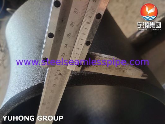 Cút thép carbon ASTM A234 WPB, 45 độ, bán kính dài, nối bích B16.9