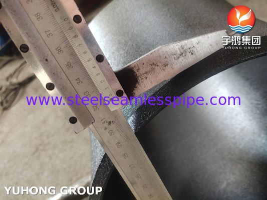 Cút thép carbon ASTM A234 WPB, 45 độ, bán kính dài, nối bích B16.9