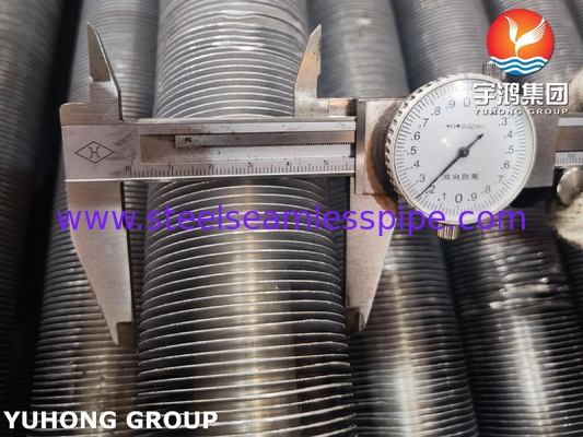 ASME SA179 ống vây ép với dải vây Al1100 cho máy làm mát không khí