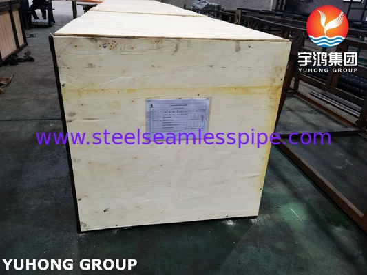 ASME SA179 ống vây ép với dải vây Al1100 cho máy làm mát không khí