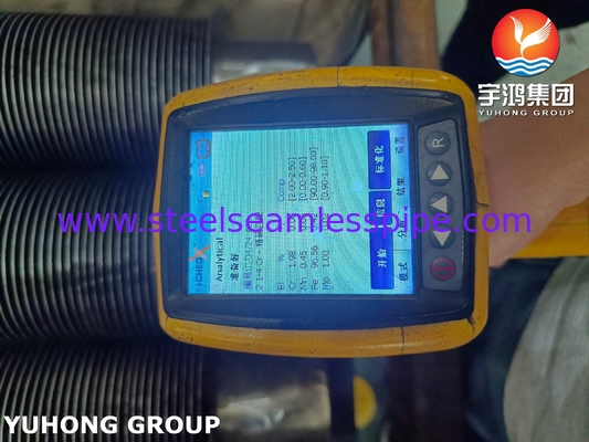 ASTM A335 P22 Solid Fin Tube cho máy sưởi và máy tiết kiệm dầu của nhà máy lọc dầu