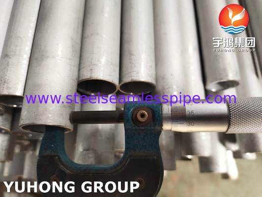 ASTM A789 ASMESA789 SUPER DUPLEX STEEL SEAMLESS TUBE MATERIAL S31803, S32205, S32750, S32760, S31254 Đối với bộ trao đổi nhiệt