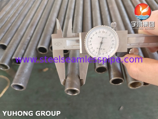 ASME SA210 A1 ống nồi hơi không may thép cacbon cho máy ngưng tụ và máy tiết kiệm