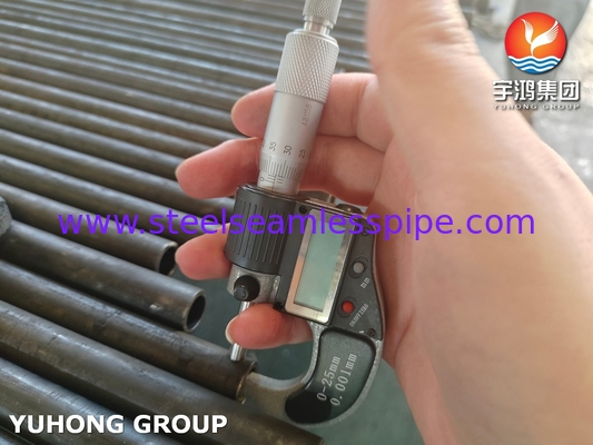 ASME SA210 A1 ống nồi hơi không may thép cacbon cho máy ngưng tụ và máy tiết kiệm