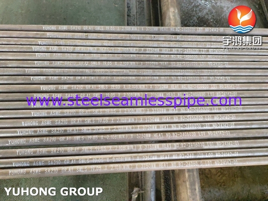 ASME SA210 A1 ống nồi hơi không may thép cacbon cho máy ngưng tụ và máy tiết kiệm