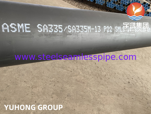 ASTM A335 P22 Bơm nồi hơi bằng thép hợp kim liền mạch cho các dự án lọc dầu