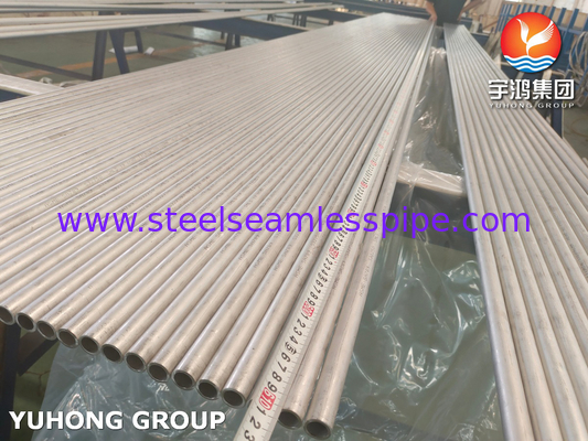 ASME SA789 / ASTM A789 S32750 ống không may bằng thép không gỉ képlex cho máy trao đổi nhiệt, ứng dụng hóa học