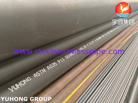 ASTM A335 P11 ống thép hợp kim liền mạch cho các dự án lọc dầu