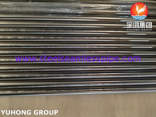 ASTM A269 TP316L Bụt thép không gỉ được đánh bóng ống hàn ống hàn ống thép austenit