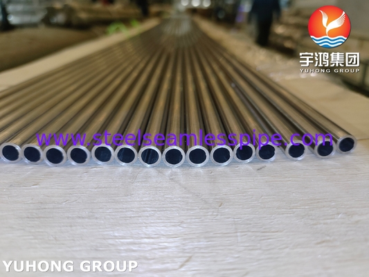ASTM A269 TP316L Bụt thép không gỉ được đánh bóng ống hàn ống hàn ống thép austenit