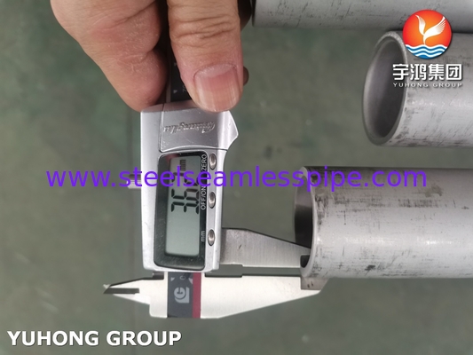 N08811 Đồng hợp kim 800H ống tương đương ASTM B407 ống không may cho hóa dầu
