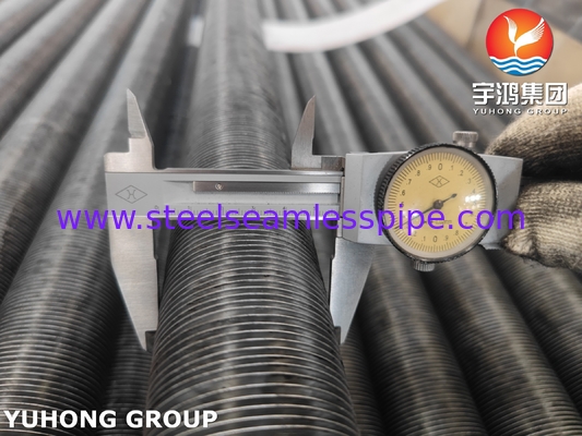 ASME SA209 TP304 Stainless Steel Embedded Fin Tube Fin Type G Với nhôm 1060 Fin