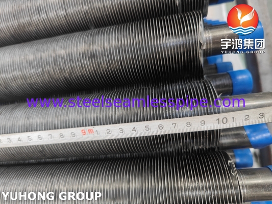 ASME SA209 TP304 Stainless Steel Embedded Fin Tube Fin Type G Với nhôm 1060 Fin