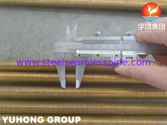B359 C44300 C44500 đồng hợp kim ống U cong cánh thấp cho máy trao đổi nhiệt ASTM B154-16
