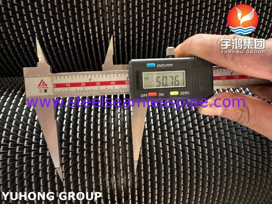 ASTM A335 P11 HFW ống có vây kiểu serrated cho hệ thống hơi phục hồi nhiệt HRSG