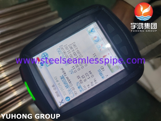 ASTM B111 C70600 ống liền mạch 90 10 hợp kim Cu-Ni