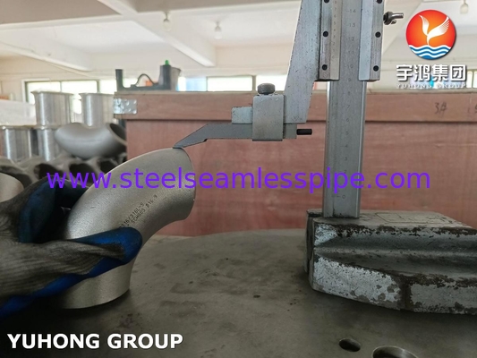 ASTM A403 / ASME SA403 WP316 / WP316L Stainless Steel Seamless Buttwelded Fitting 90 độ khuỷu tay B16.9